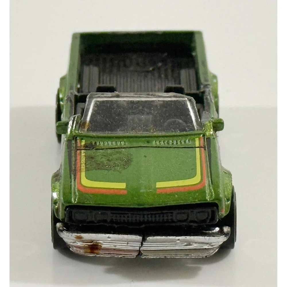 Hot Wheels Datsun 620 Toy Truck Kids 1/64 Green Custom Convertible Pickup